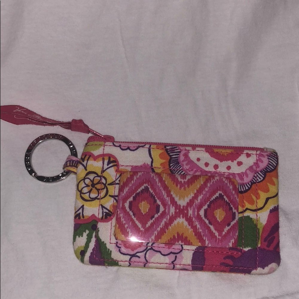 Vera bradley keychain wallet